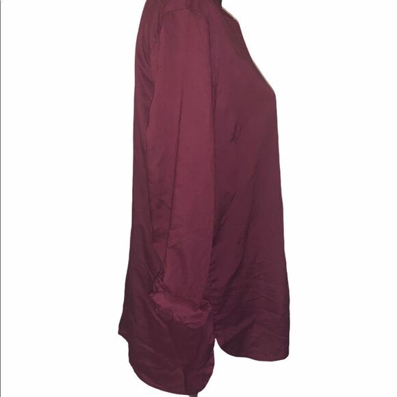 Primark Collarless Button Front Top - Picture 3 of 6